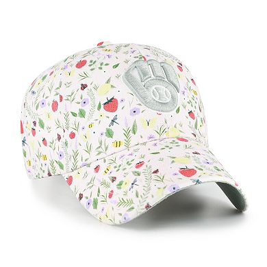 Girls Youth '47 Light Pink Milwaukee Brewers Posey Clean Up Adjustable Hat