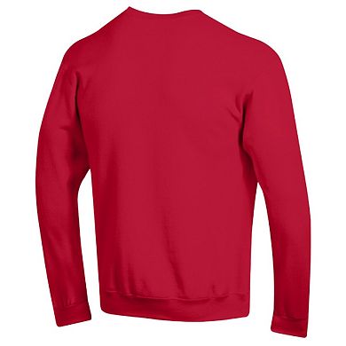 Men's Champion Red Kansas City Chiefs Powerblend Fleece Sweatshirt