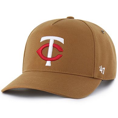 Men's Carhartt x '47 Brown Minnesota Twins Hitch Adjustable Hat