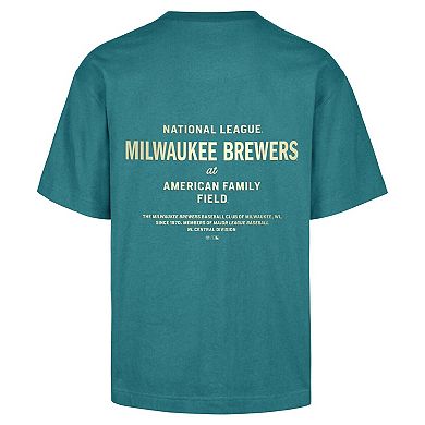 Men's '47 Hunter Green Milwaukee Brewers Leon Foundation T-Shirt