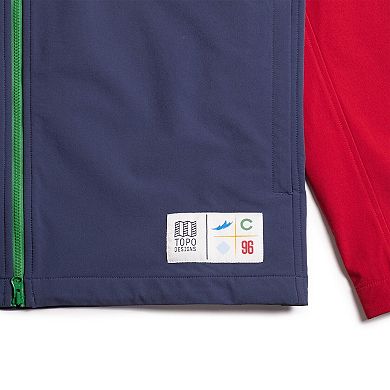 Unisex Burgundy/Navy Topo Designs x Colorado Rapids High Peak Full-Zip Jacket