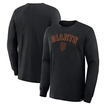 Men's Fanatics Black San Francisco Giants Lock-Up Legacy Long Sleeve T-Shirt