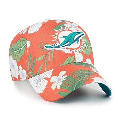 Men's '47 Orange Miami Dolphins Beach Side Clean Up Adjustable Hat