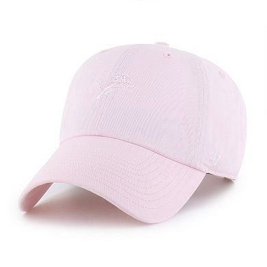 Women's '47 Light Pink Detroit Lions Base Runner Ballpark Clean Up Adjustable Hat