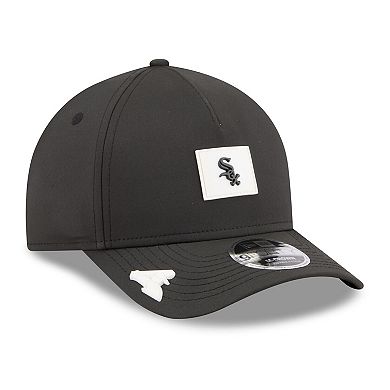 Men's New Era Black Chicago White Sox 2026 Clubhouse 9FORTY A-Frame Adjustable Hat