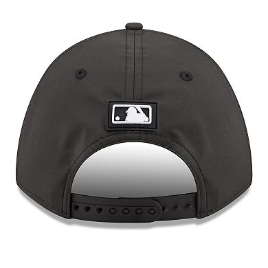 Men's New Era Black Chicago White Sox 2026 Clubhouse 9FORTY A-Frame Adjustable Hat