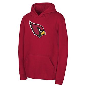 Youth Cardinal Arizona Cardinals Team Logo Pullover Hoodie