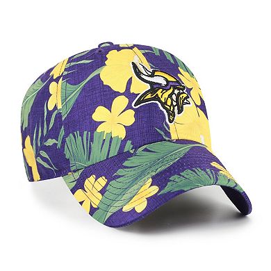 Men's '47 Purple Minnesota Vikings Beach Side Clean Up Adjustable Hat
