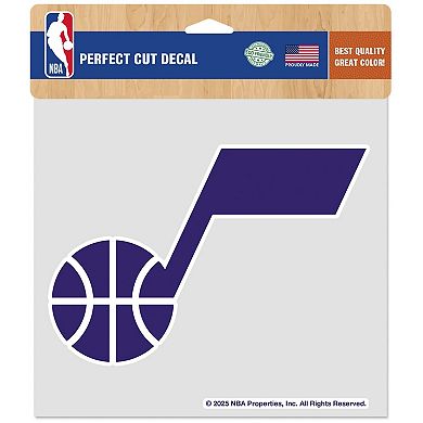 "WinCraft Utah Jazz 8"" x 8"" Perfect Cut Color Decal"