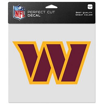 WinCraft Washington Commanders 8" x 8" Perfect Cut Color Decal