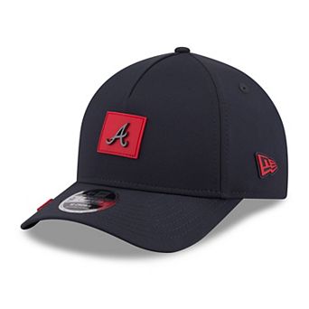 Men's New Era Navy Atlanta Braves 2026 Clubhouse 9FORTY A-Frame Adjustable Hat