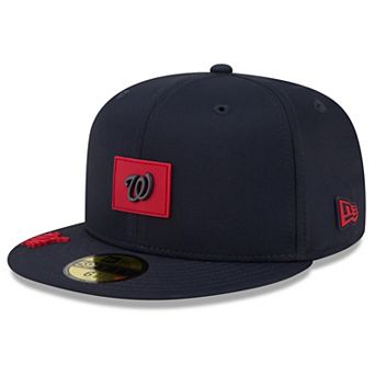 Men's New Era Navy Washington Nationals 2026 Clubhouse 59FIFTY Fitted Hat