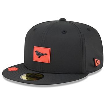 Men's New Era Black Baltimore Orioles 2026 Clubhouse Alternate 59FIFTY Fitted Hat