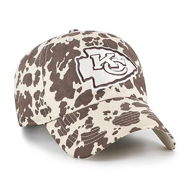 Women's '47 Natural Kansas City Chiefs Bessie Clean Up Adjustable Hat