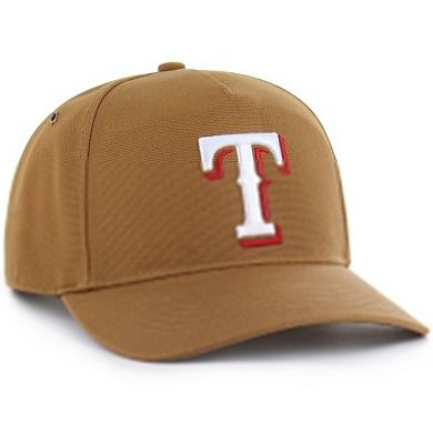 Men's Carhartt x '47 Brown Texas Rangers Hitch Adjustable Hat