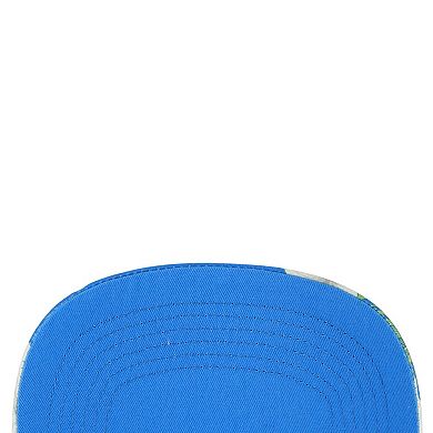 Men's '47 White/Blue Detroit Lions Beach Side Hitch Adjustable Hat