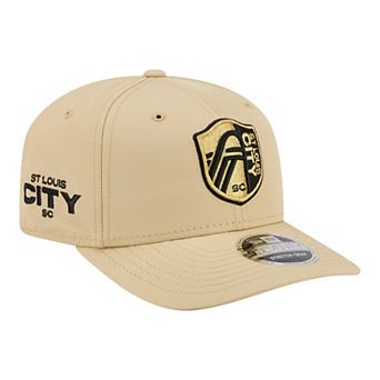 Youth New Era Tan St. Louis CITY SC Jersey Hook 9SEVENTY Stretch-Snap Adjustable Hat