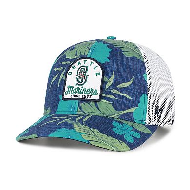 Men's '47 Navy Seattle Mariners Tei Beachside Adjustable Trucker Hat