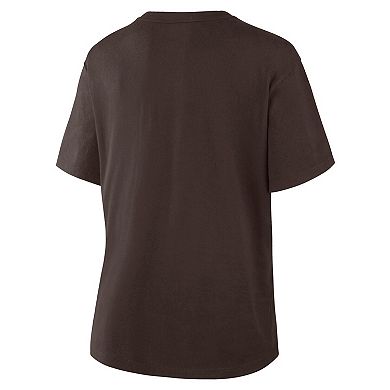Women's Fanatics Brown San Diego Padres Lockup Legacy T-Shirt