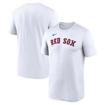 Men's Nike White Boston Red Sox New Legend Wordmark Dri-FIT T-Shirt