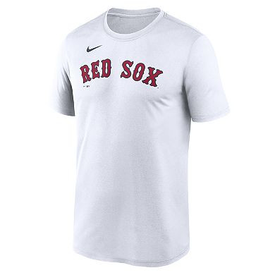 Men's Nike White Boston Red Sox New Legend Wordmark Dri-FIT T-Shirt