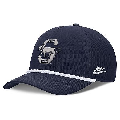 Unisex Nike Navy Penn State Nittany Lions 2026 Basketball Refresh 5-Panel Rope Rise Hat
