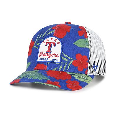 Men's '47 Royal Texas Rangers Tei Beachside Adjustable Trucker Hat