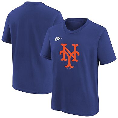 Youth Nike Royal New York Mets Team Logo T-Shirt