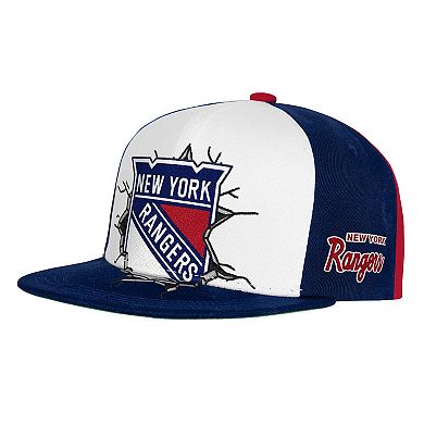 Youth Mitchell & Ness Navy New York Rangers Mascot Snapback Hat