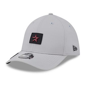 Men's New Era Gray Houston Astros 2026 Clubhouse Alternate 39THIRTY Flex Hat