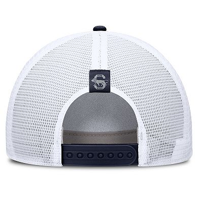 Unisex Nike Gray Penn State Nittany Lions 2026 Basketball Refresh 5-Panel Rise Trucker Hat