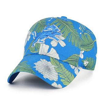 Men's '47 Blue Detroit Lions Beach Side Clean Up Adjustable Hat