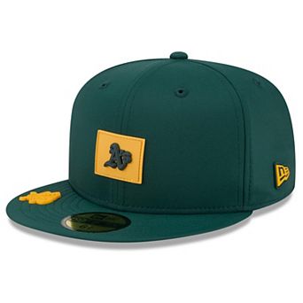 Men's New Era Green Athletics 2026 Clubhouse 59FIFTY Fitted Hat