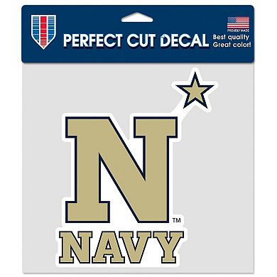 "WinCraft Navy Midshipmen 8"" x 8"" Color Car Decal"
