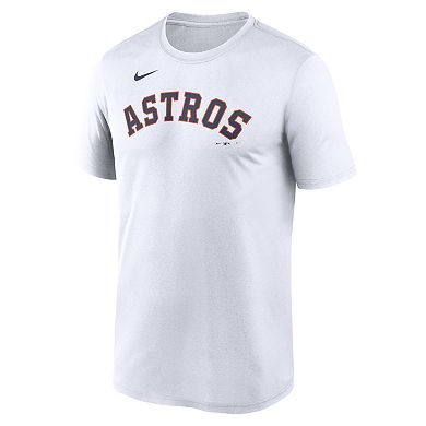 Men's Nike White Houston Astros New Legend Wordmark Dri-FIT T-Shirt