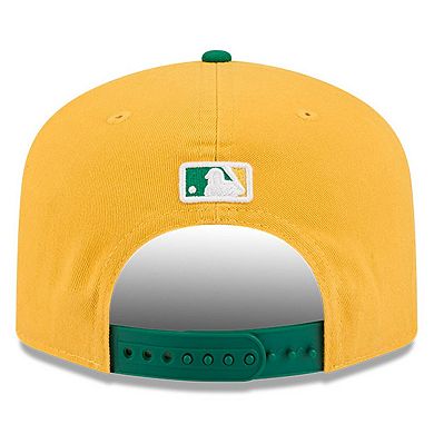 Youth New Era Gold/Green Athletics 2026 Spring Training 19TWENTY Adjustable Hat
