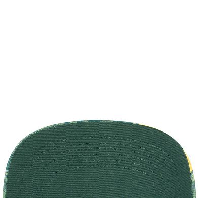 Men's '47 White/Green Green Bay Packers Beach Side Hitch Adjustable Hat