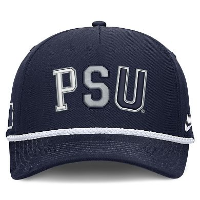 Unisex Nike Navy Penn State Nittany Lions 2026 Basketball Refresh 5-Panel Rope Rise Hat