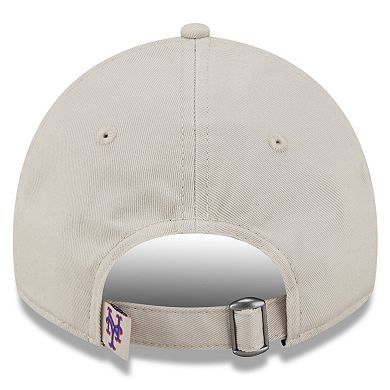 Youth New Era Stone/Royal New York Mets 2026 Spring Training Fan Pack Batter 9TWENTY Adjustable Hat