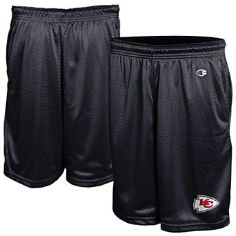 Men's Champion Black Kansas City Chiefs Classic Mesh Shorts