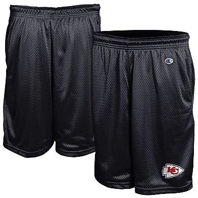 Men's Champion Black Kansas City Chiefs Classic Mesh Shorts