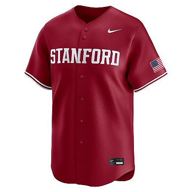 Men's Nike Cardinal Stanford Cardinal Baseball Limited Jersey