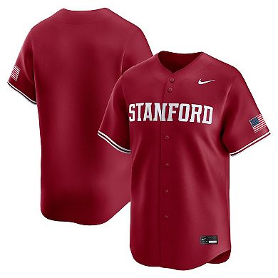 Men's Nike Cardinal Stanford Cardinal Baseball Limited Jersey