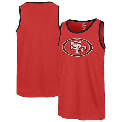 Men's '47 Scarlet San Francisco 49ers Premier Franklin Tank Top