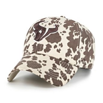 Women's '47 Natural Houston Texans Bessie Clean Up Adjustable Hat