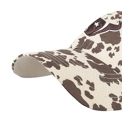 Women's '47 Natural Houston Texans Bessie Clean Up Adjustable Hat