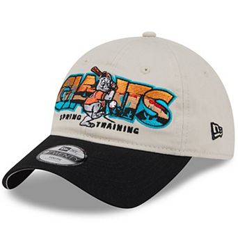 Youth New Era Stone/Black San Francisco Giants 2026 Spring Training Fan Pack Batter 9TWENTY Adjustable Hat