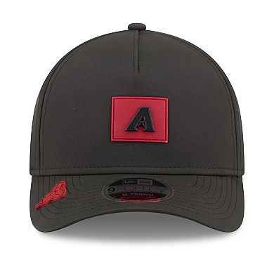 Men's New Era Black Arizona Diamondbacks 2026 Clubhouse 9FORTY A-Frame Adjustable Hat