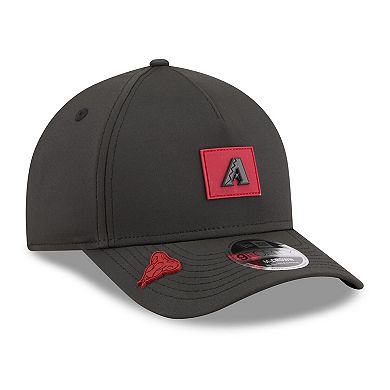 Men's New Era Black Arizona Diamondbacks 2026 Clubhouse 9FORTY A-Frame Adjustable Hat