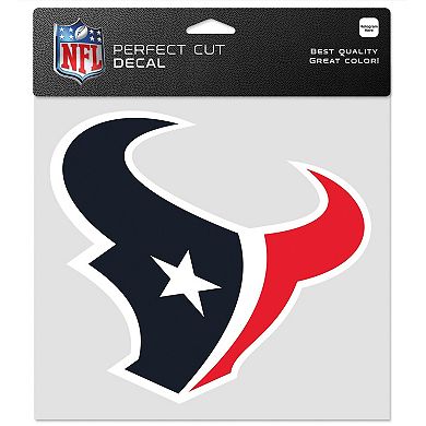 WinCraft Houston Texans 8" x 8" Perfect Cut Color Decal